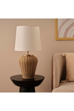 مكنز كيريس راتين لامپات طبيعية (13 × 28 سم) 27100 - Bella Maison