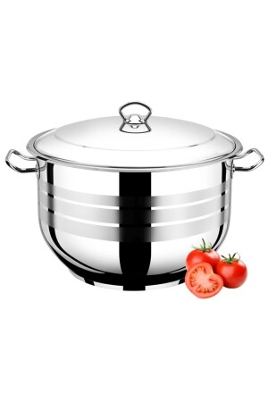 13 Liter 304 Edelstahl großer tiefer 32 cm Topf Ashura Pot 29 - 4