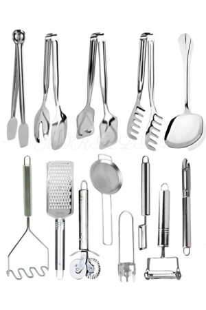 13-teiliges Mitgift-Set – preiswertes Küchengeschirr, Servierutensilien, Servierset - 3