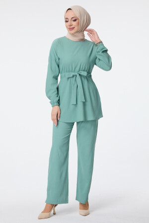 13058-MINT Tunik Pantolon - 1