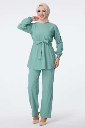 13058-MINT Tunik Pantolon - 2