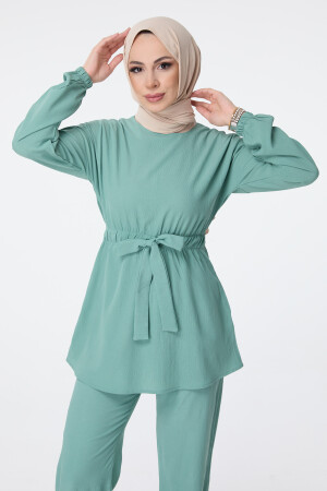 13058-MINT Tunik Pantolon - 4