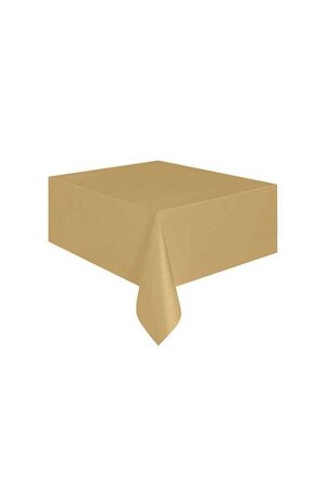 منز - طلاء طاولة بلا نمط الذهب المحلي 137X183 سم قطعة واحدة في حزمة - Kullanat Market