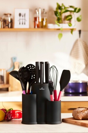 (منيز بوربي) قوس قزح 14 قطعة خدمة وكنز مع المقعد 153. 03. 09. 0138 - Karaca