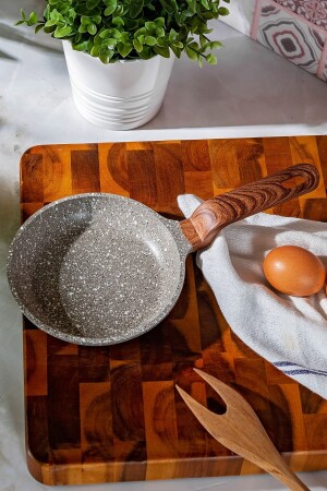 (منيز) - (ميني بان) من الفضة المظلمة 14 سم 153 - Karaca