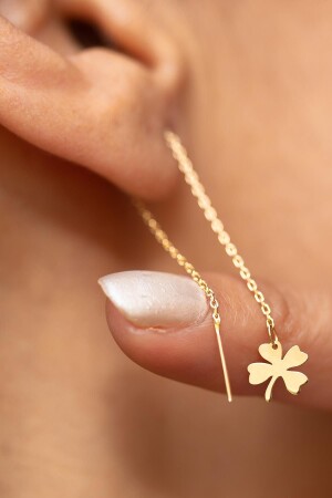 أرنب الزنجبيل الزرقاء من 14 كيراط للنساء - Bayar Gold