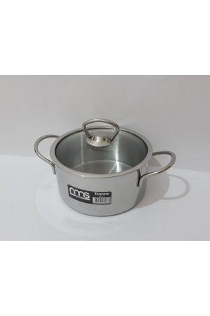 14 cm kleiner Stahltopf zum Kochen von Eiern, Milch, Suppe, Lebensmittel, Heiztopf für das Heimbüro TYC00509860699 - renkli çiçekler