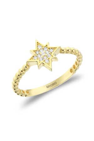 14 Karat Gold-Fancy-Stone-Ring - 1