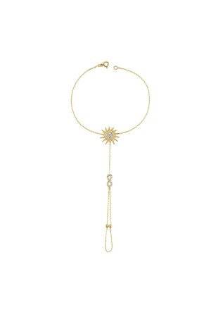 14 Karat Gold Sun Shahmeran MS0040 - 1