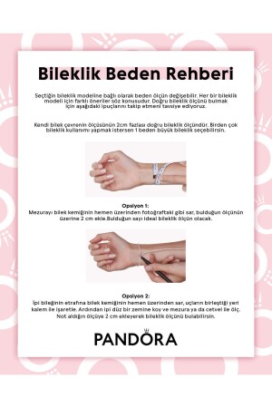 14-karätig rosévergoldetes Armband mit transparentem Zirkonia - 7