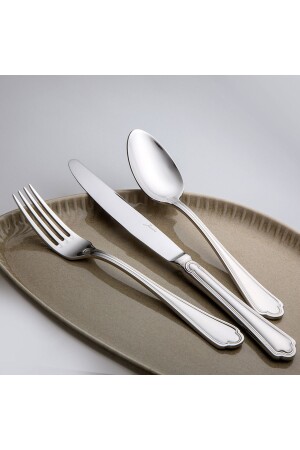 1400 12 Kişilik 84 Parça Çatal Kaşık Bıçak Seti 500.01.01.2120 - Jumbo