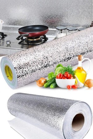 ملصق ملصق فضي يمنح الحماية من النقرة من النقرة من المطبخ 1420 - Chermik