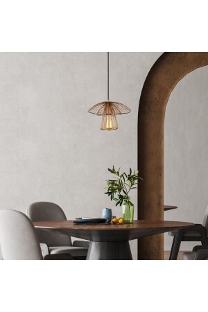 مصباح عجلة من الأسلاك المعدنية النحاس الحديثة 142PL1. 10BR. 03 - Nest Aydınlatma