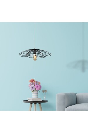 مصباح معلق من الأسلاك المعدنية الأحدث الشنادل الأسود 142PL1. 10BS. 05 - Nest Aydınlatma