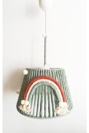 خاكي خفيف من قاعدة الكرامي الملفوفة بالقوس المطر المطبقة على غرفة الأطفال و الأطفال شمعة 145 فولت - C&A