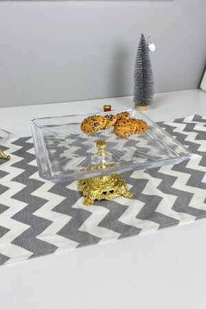 (مينز-مادلن) عرض قدم خدمة طبق و كعكة كعك الفاكهة عرض كعك خدمة 147814123599 - MAY HOME