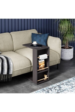 طاولة جانبية ذات عجلات MNZ طاولة جانبية ذات عجلات من المصفوفات المتحركة الأريكة الطاولة C طاولة القهوة طاولة القهوة العشيرة - الأ - interGO