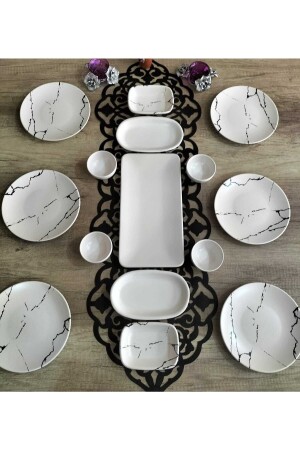 م.ن.ز-15 قطعة الإفطار المجموعة لـ 6 أشخاص كريم مادي سمار - Bera