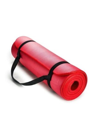 1–5 cm rotes Nbr-Yoga- und Plattenmattenkissen mit importiertem Riemen - 1