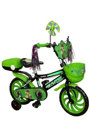 15 Räder Grün/Mädchen/Junge/Kinderfahrrad mit aufblasbaren Rädern/Neue Saison 2021 1-01-1006 - Flipper