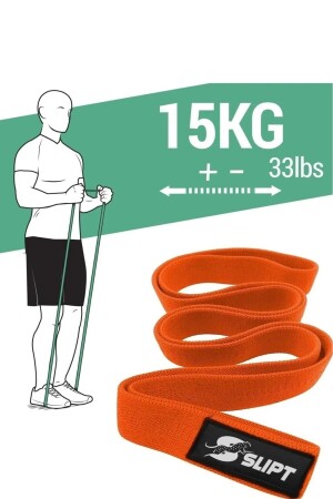 15 Kg Active Sert Loop Direnç Bandı Süper Loop Bandı Egzersiz Direnç Lastiği - 1