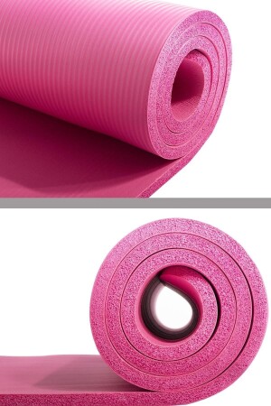 15 mm Deluxe-Schaum-Pilatesmatte, Yogamatte mit Tragegurt - 3