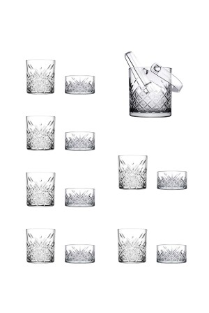 مجموعة من الـ 15 قطعة من الـ MNZ-Timeless (CUP، SNACKS، ICE BOWL) US0661061 - Paşabahçe