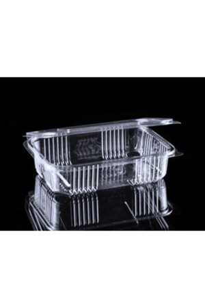 حاوية بلاستيكية منقذة من التسرب 1500 جري سي سي كوب بلاستيكي قابلة للتخلص منه مع غطاء 50 قطعة ميوباك1500d50 - Genel Markalar