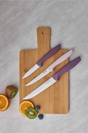 (منيز-نورا) مجموعة سكين ثلاث قطع 153 03. 09. 0133 - Karaca