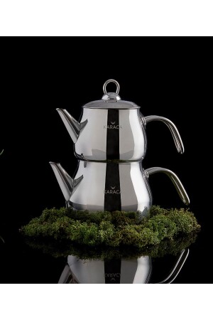 (منيز-ليلا مدي) ، طباخ شاي، طقم معدني 153 - Karaca