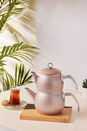 (مينز) - (بيغرانيت) الفولاذ بالإضافة إلى طاولة الشاي (روز) 153.03.08.1740 - Karaca