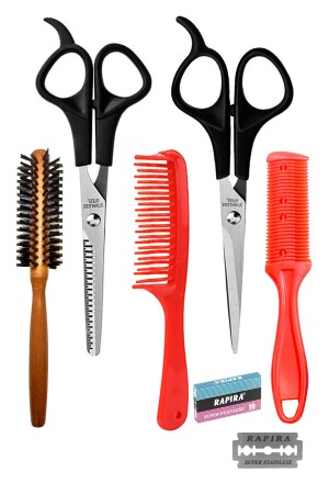 مقصورة الحلاقة مجموعة 15.5 سم مقصورة متوسطة 15.5 سم مقصورة الشعر مقصورة الحلاقة شرائح 10 قطع إحتياطية - Vagon