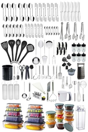 156-teiliges Mitgift-Set für die moderne Küche | - Homerest