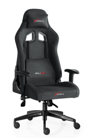 15er-Pack Plus professioneller Gaming-Stuhl aus schwarzem Stoff XD-15-SA/S - 1
