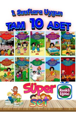 منز-كيمكيم الكثير من المعلومات 16 صفحة قصة السلسلة 1. 10 قصص تجعلك تحب القراءة، مناسبة للدرجات - Gönül Yayincilik