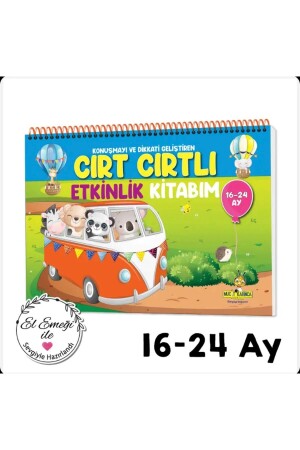 16-24 Ay Cırt Cırtlı Etkinlik Kitabım - 2