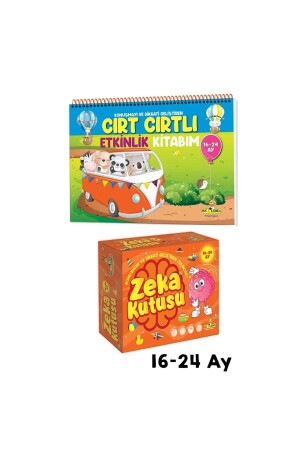 16-24 Ay Konuşmayı Geliştiren Cırt Cırtlı Etkinlik Kitabı Ve Zeka Kutusu ykz54 - 3