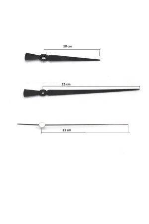 16 mm langer Schaft, geräuschloser Uhrmechanismus, trägerlos - 4