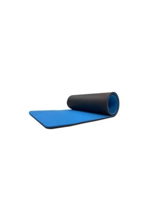 16 mm Pilatesmatte – Blau-Schwarz – doppelseitig, 180 cm x 60 cm x 1–6 cm - 5