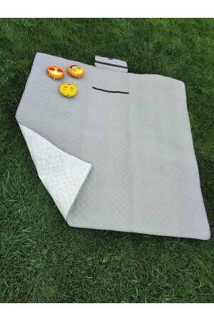 نوع المخيّم من نوع المتنزهات من نوع المتنزهات مقاوم للماء - لون الرمادي 160*150 سم - Be Active