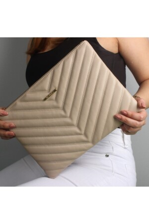 حقيبة يد من الجلد للمرأة 1615 Mink 1615C - My Valice