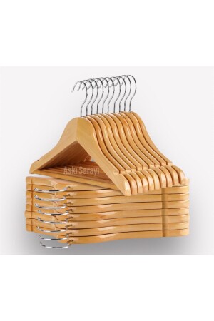 ملابس الأطفال من الخشب من نوع MNZ - ملابس الأطفال من نوع مُعلقة ملابس الأطفال من نوع مُعلقة ملابس الملابس من نوع 12 قطعة في 1 نوعية - قصر المعل - Menofis