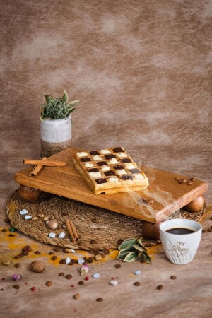 مـنـز-جـستـوود ريسوس أرفع قـطع 17 × 30 سم كعكة خشبية مستطيلة عرضة لـ (تـ) - Kitchen Trend