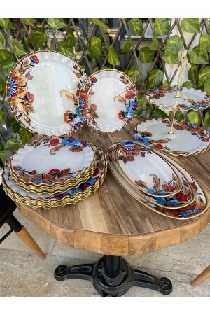 مجموعة من طعام الإفطار من 