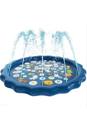 170 cm große Spielmatte mit Springbrunnen, Spritzwasser, Pool-Wasserrutsche 00117000170 - 1