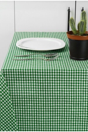 170 x 170 cm Gingham-Muster-Tischdecke – Picknick-Tuch – Tischdecke – Lunch-Tuch - 1