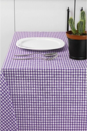 170 x 170 cm Tischdecke mit Gingham-Muster – Tischdecke – Lunch-Tuch – Picknick-Tuch - 2