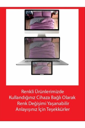 170 X 210 Cm- Comfort Pike- Pamuk Kaymaz Koltuk Çekyat Örtüsü- Tv Battaniyesi- Tek Kişilik Pike - 5