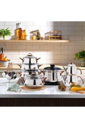 مجموعة من النحاس من النحاس 18 قطعة 1S004-29001-BKR01 - Schafer