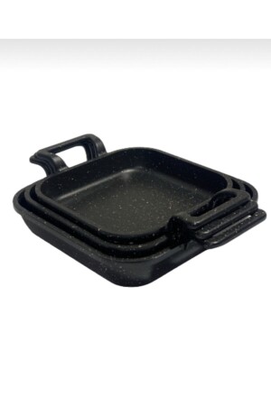 مجموعة من الحديد المعدني (منز) - مربع الكأس (18 سم 20 سم 22 سم إداكريساهان) - Eda